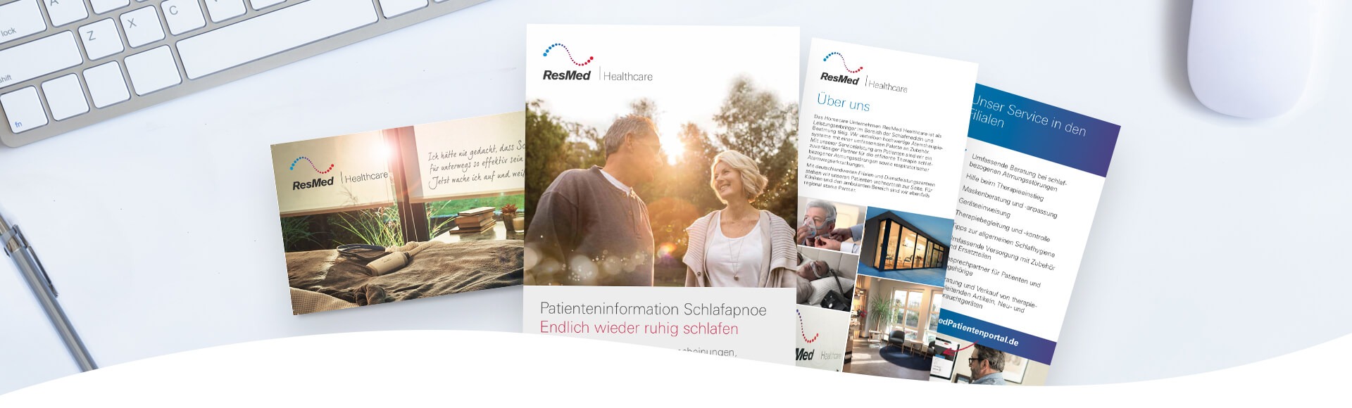 ResMed Healthcare Service Infomaterial