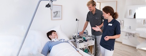 ResMed Healthcare Service Beatmungstherapie für Patienten zu Hause